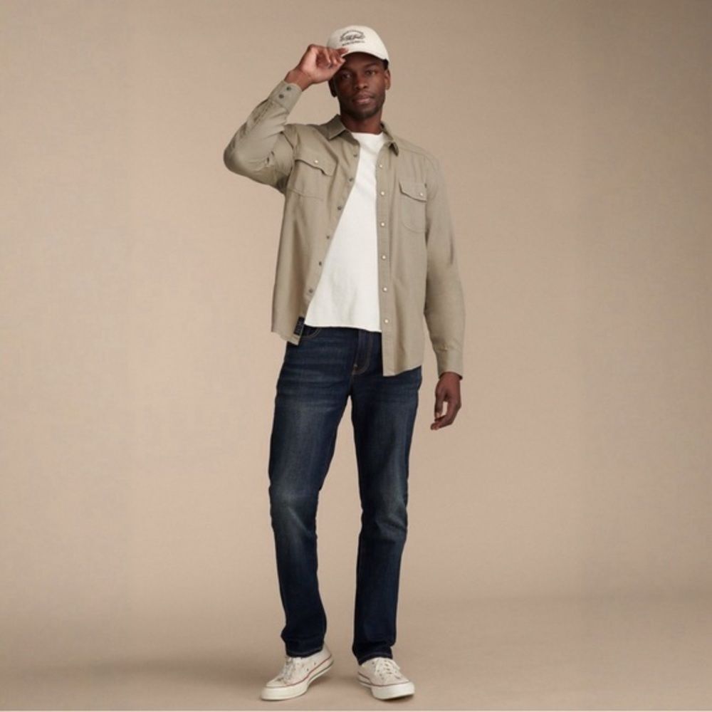 Lucky Brand Men's Straight Jeans - Dark Blue